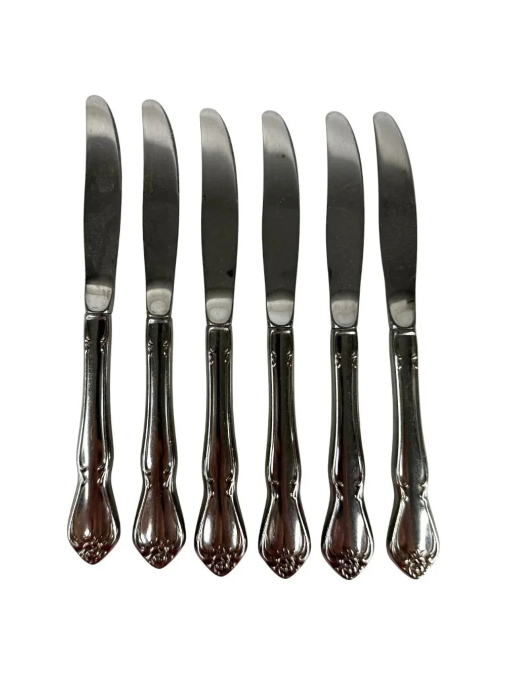 1881 Rogers Stainless Oneida Flatware Set Arbor Rose Pattern True 16 Pieces‎ VTG